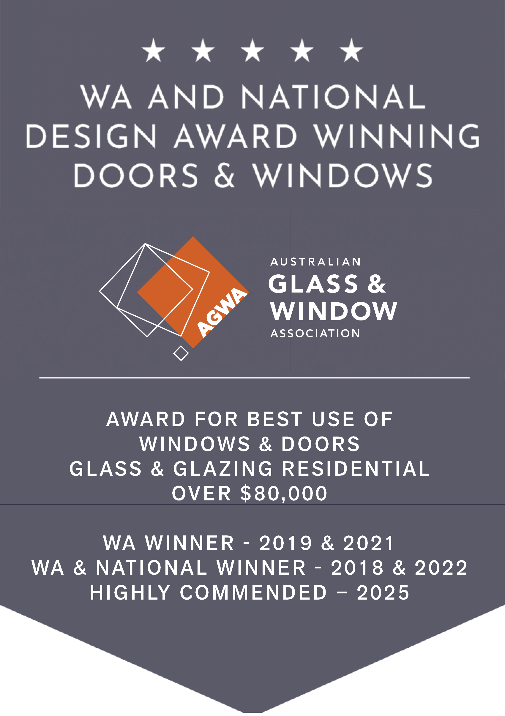 Westec Windows Award
